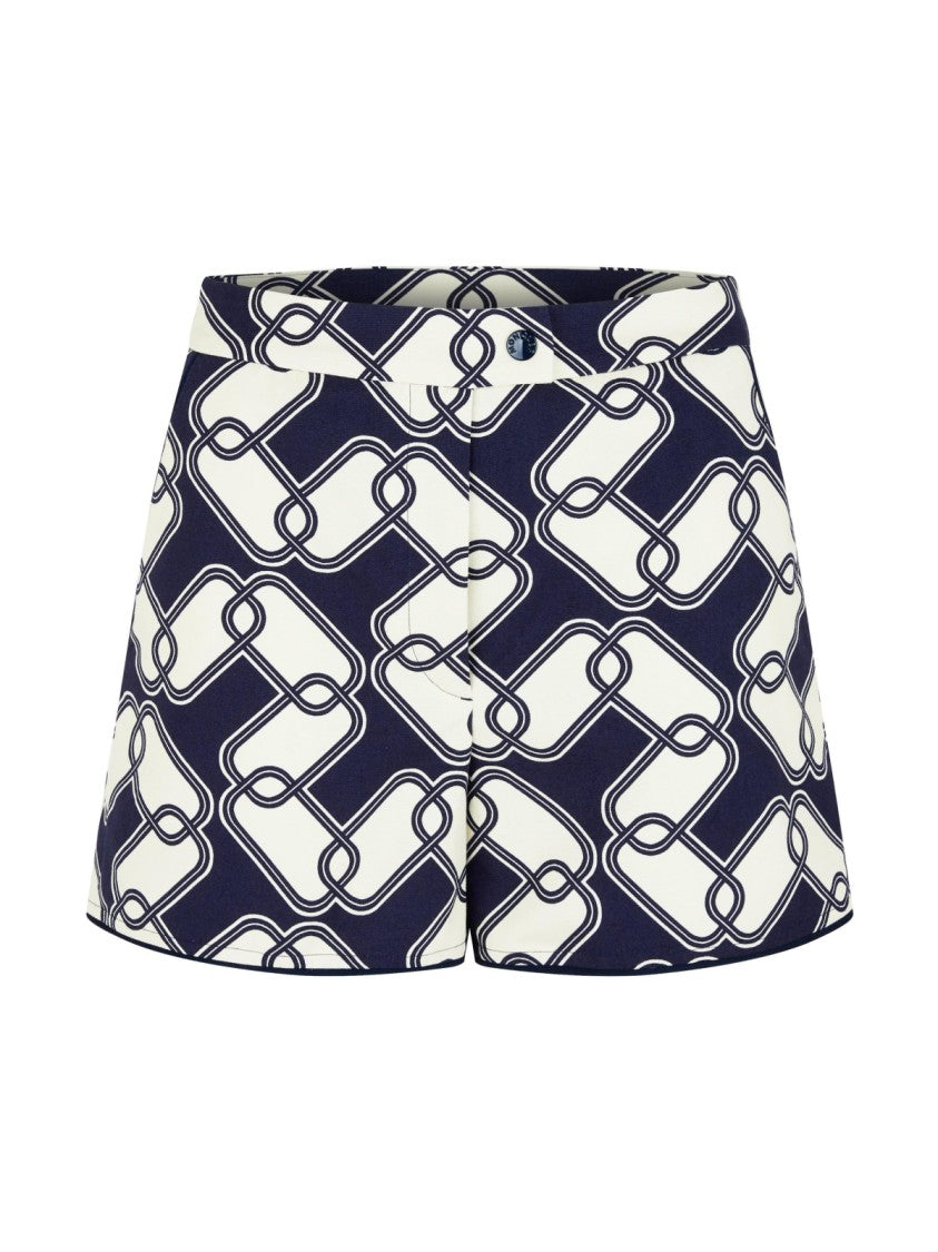 Moncler Abstract Print Shorts