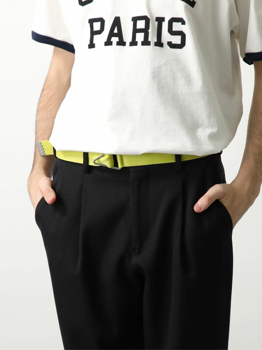 Bottega Veneta Triangle Logo Nastro Belt
