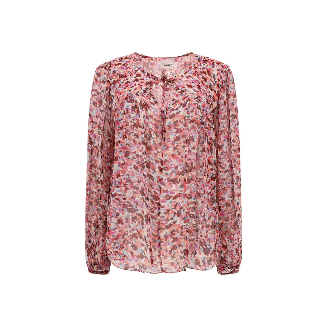 Isabel Marant Étoile Pink Floral Pattern Shirt