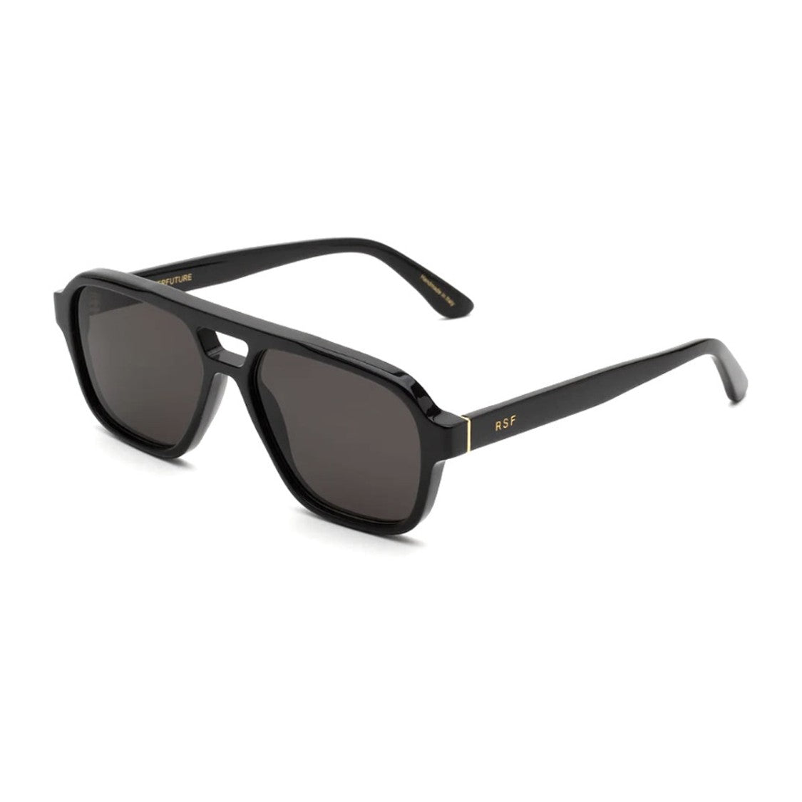 Retrosuperfuture Black Maneval Acetate Sunglasses