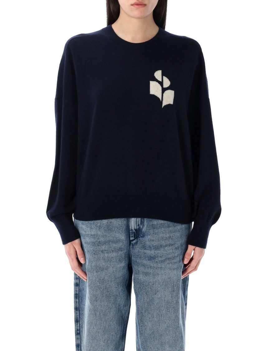 Isabel Marant Étoile Marisans Relaxed Fit Cotton-Wool Blend Sweater