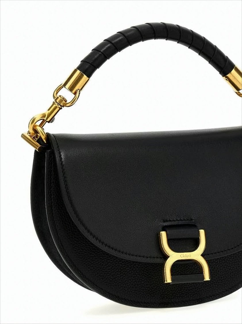 Chloé Half-Moon Calf Leather Tote Bag
