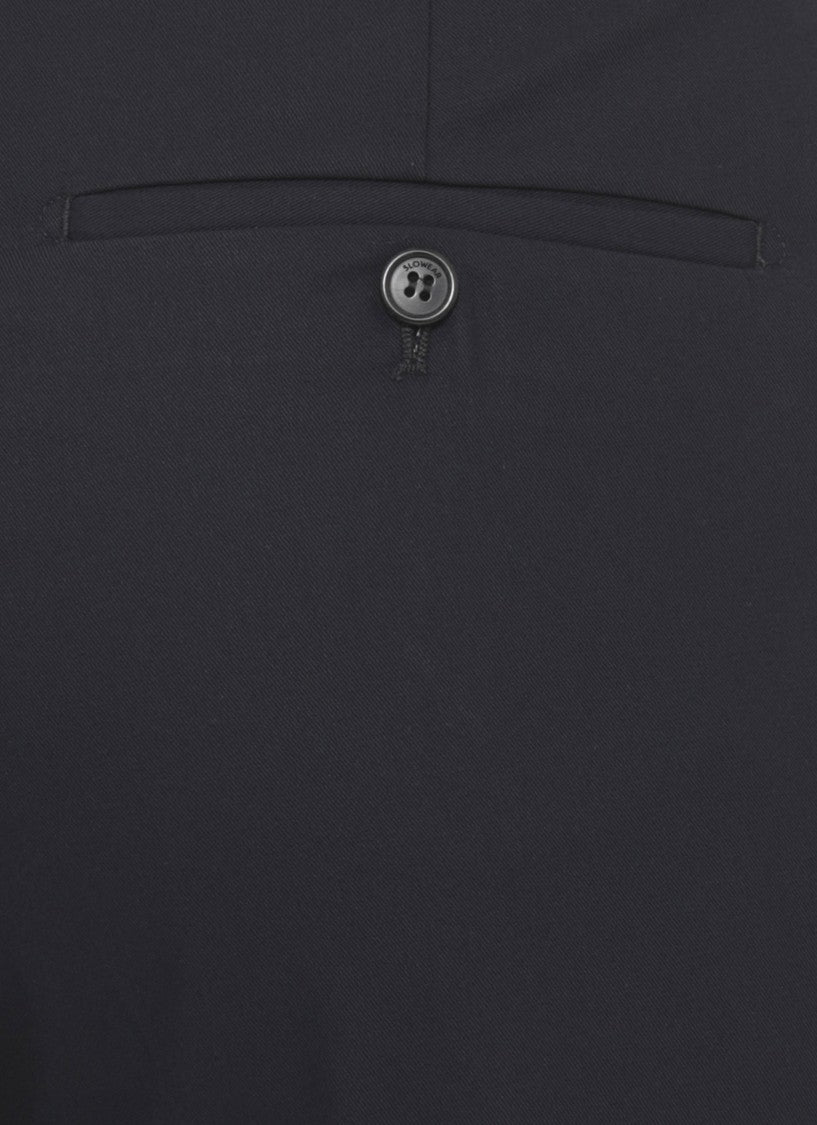 Incotex Blue Icepants Cotton Formal Pants