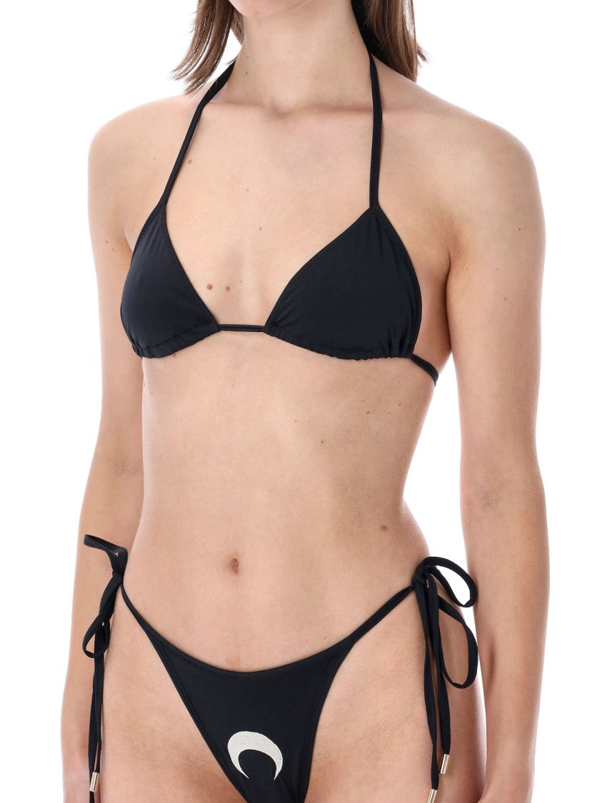 Marine Serre Bikini Set Triangle Moon Bikini