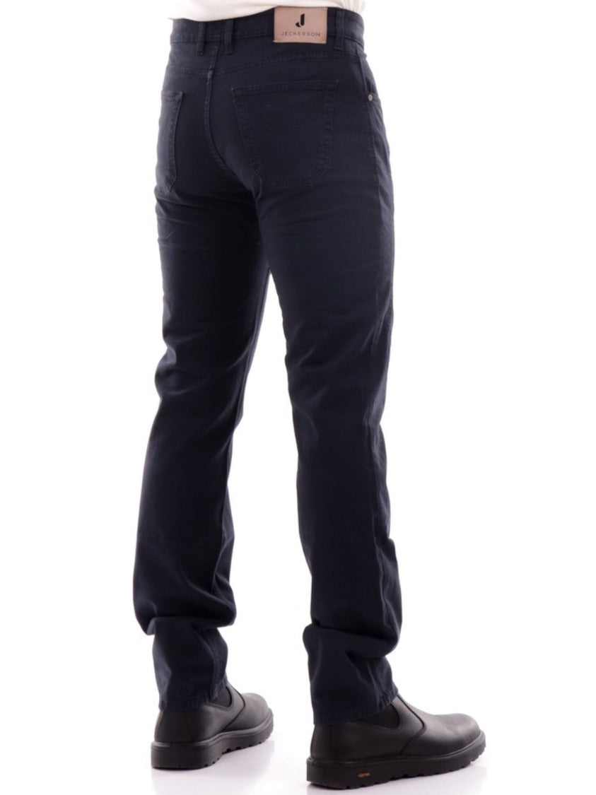Jeckerson Slim-Fit Blue Jeans With Classic Five-Pocket Design