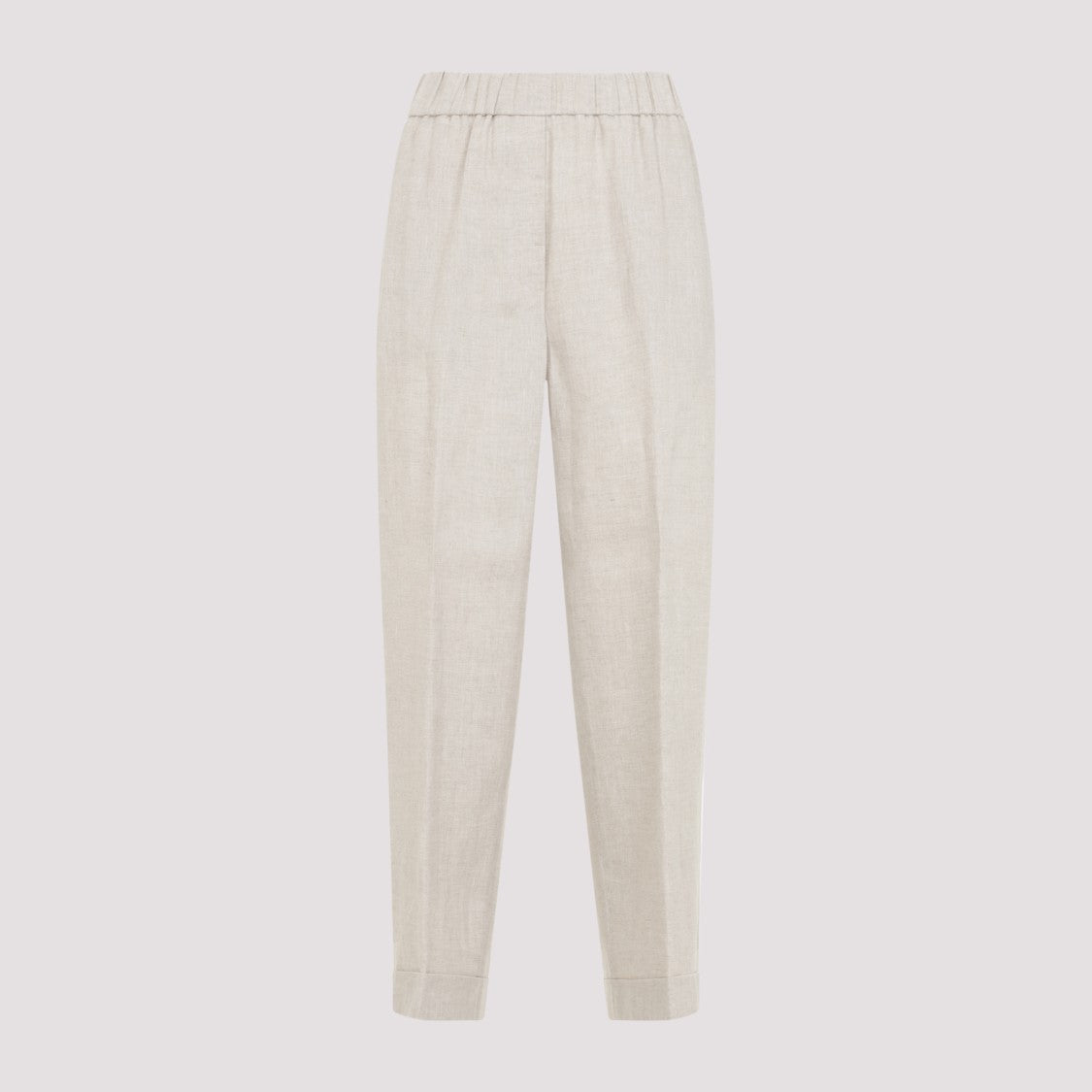 Peserico Relaxed Fit Linen Trousers