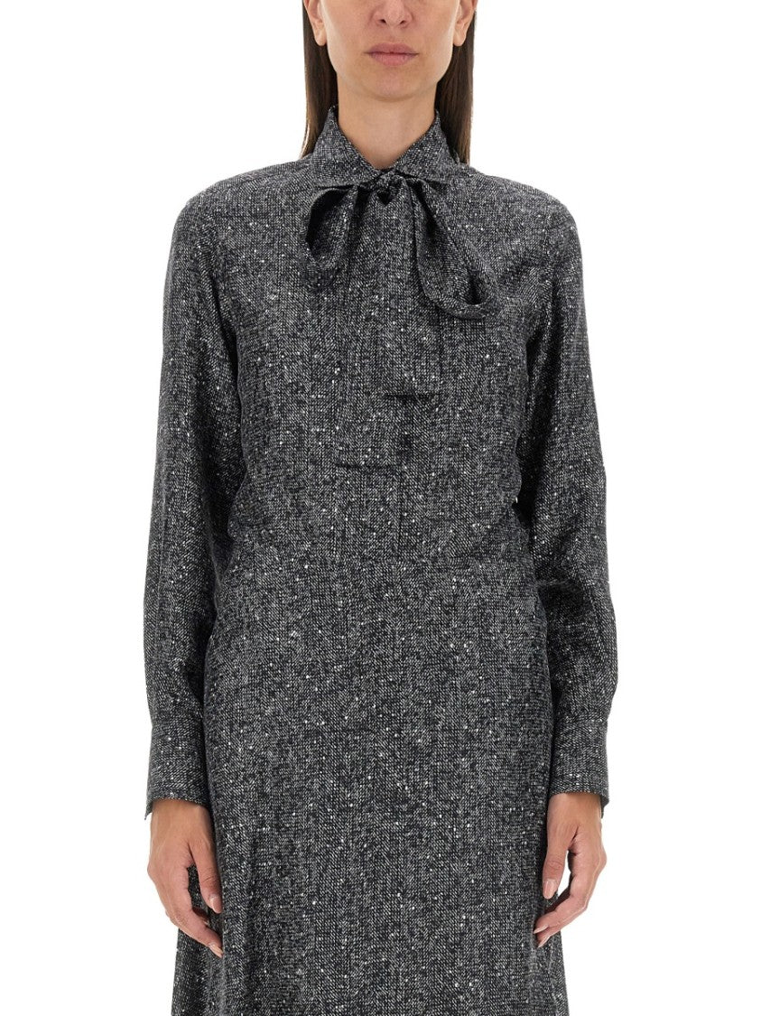 Kiton Silk Printed Shirt