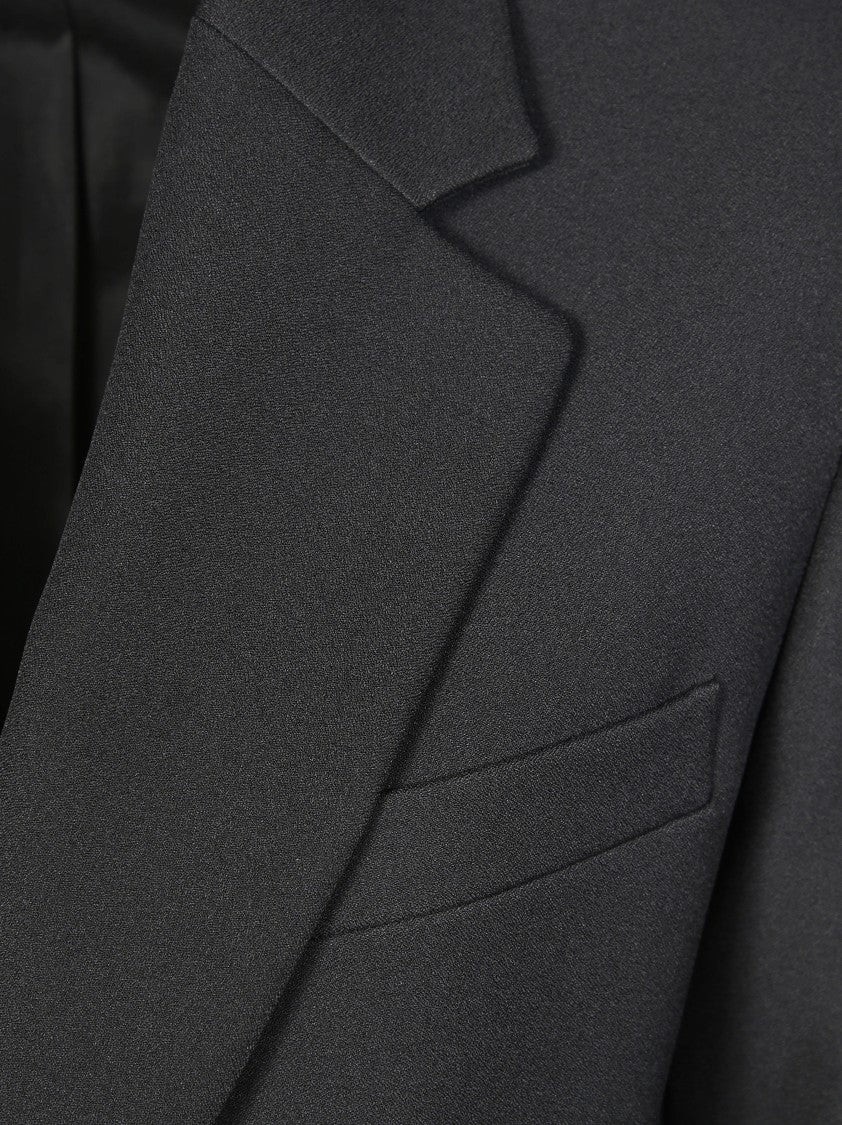 The Andamane Sophisticated Crepe Blazer With Classic Lapel