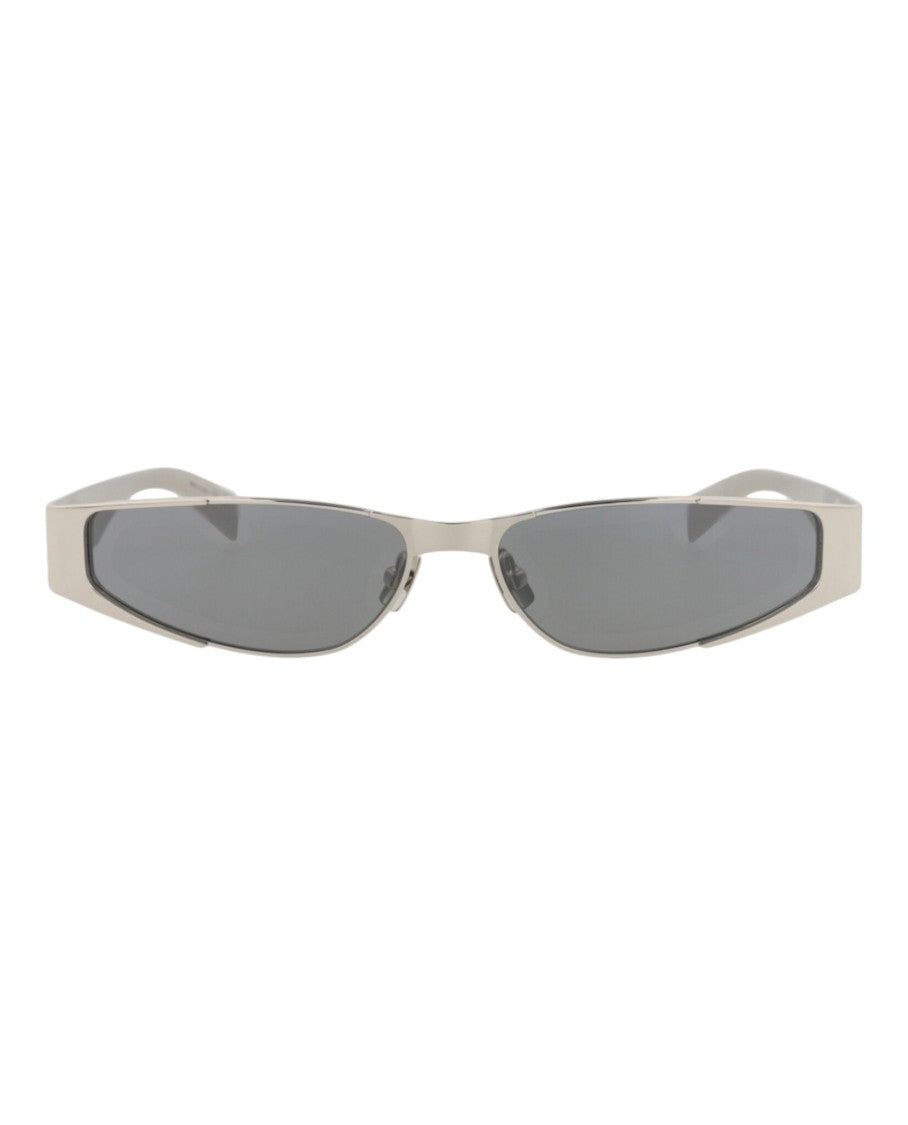 Saint Laurent Cat Eye-Frame Metal Sunglasses