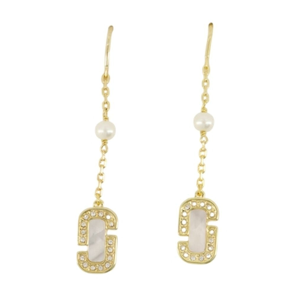 Marc Jacobs Mop Drop Earrings - Metal - Gold