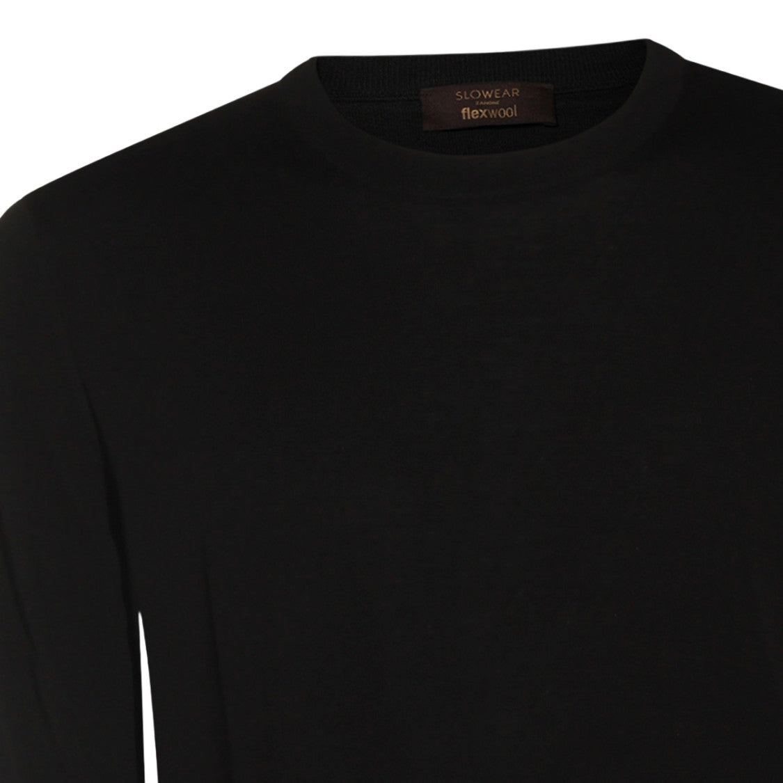 Zanone Fine-Knit Long-Sleeve Sweater With Ribbed Cuffs