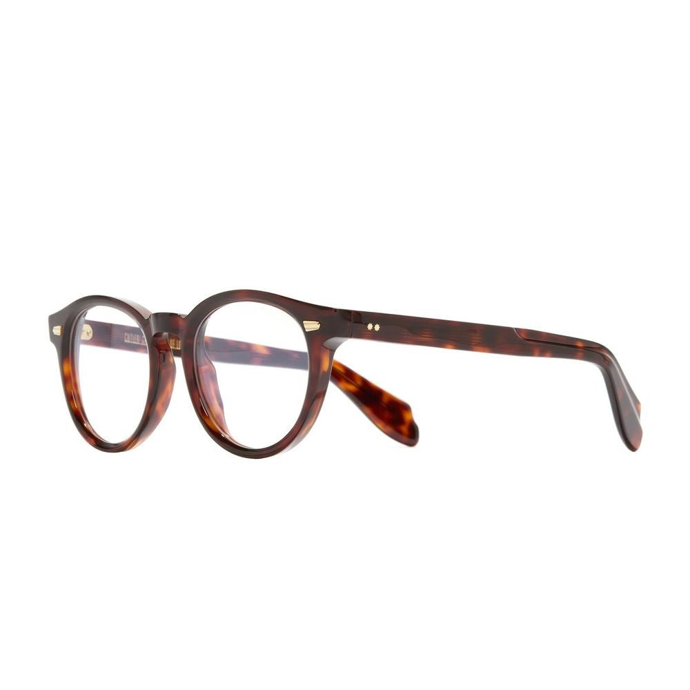 Cutler And Gross 9378 Havana Acetate Round Eyeglasses