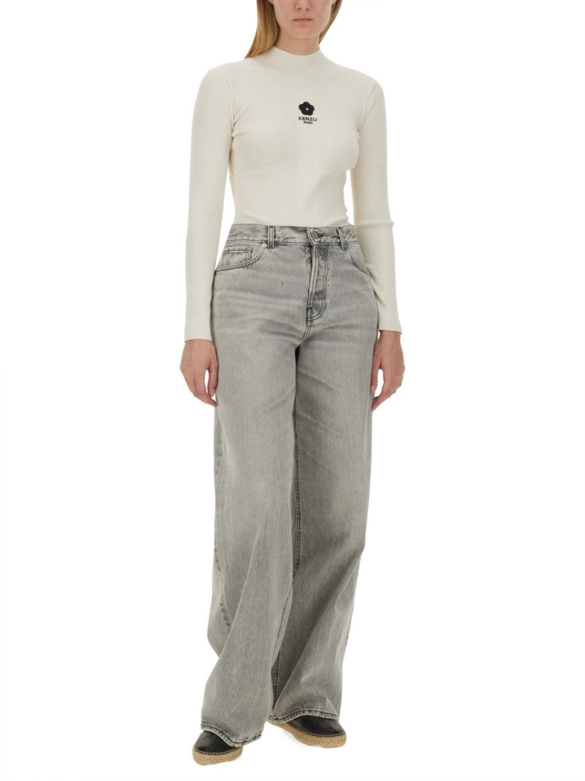 Kenzo Ribbed Slim-Fit Jersey