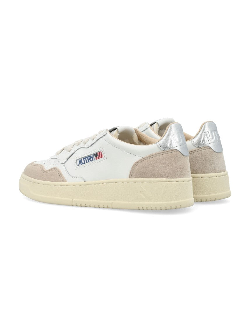 Autry Medalist Retro Leather Suede Sneakers