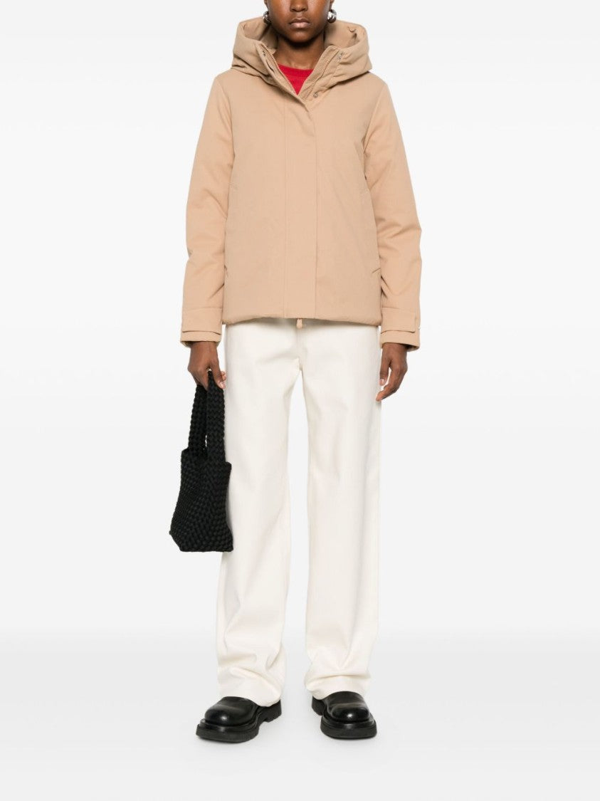 Save The Duck Boxy Silhouette Beige Jacket