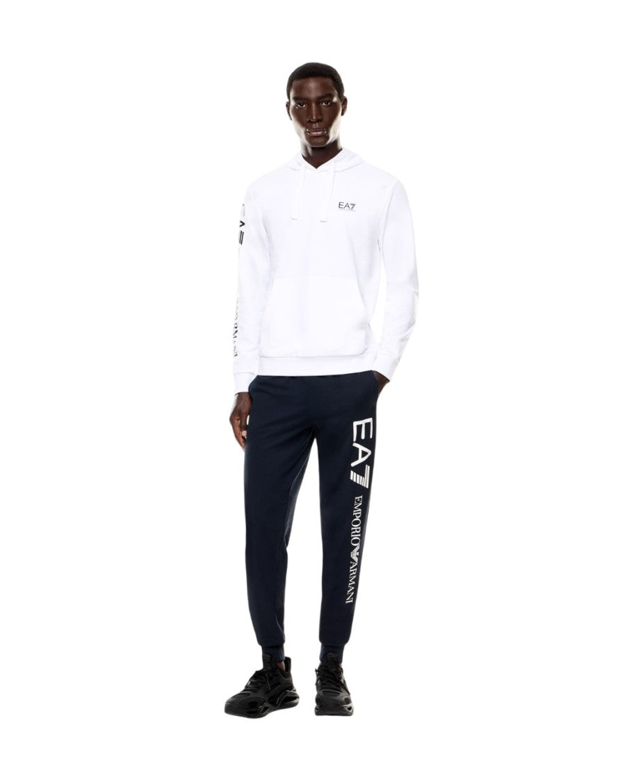 Ea7 Emporio Armani Regular Fit Hooded Sweatshirt