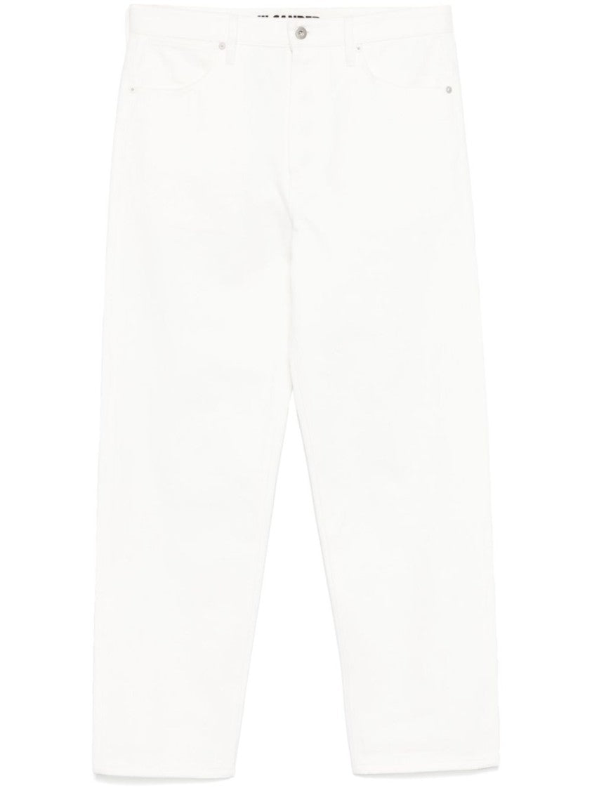 Jil Sander Japanese Raw Denim Straight-Cut Jeans