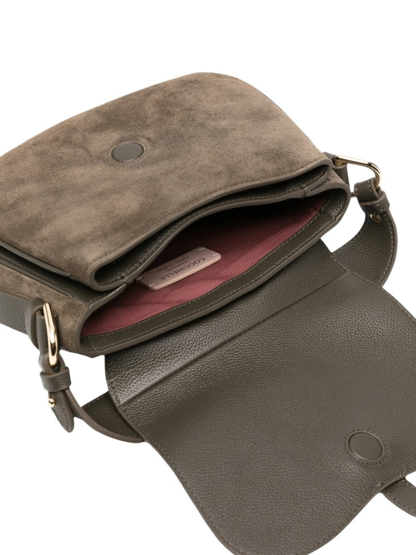 Coccinelle Mavery Suede Suede Medium Handbag