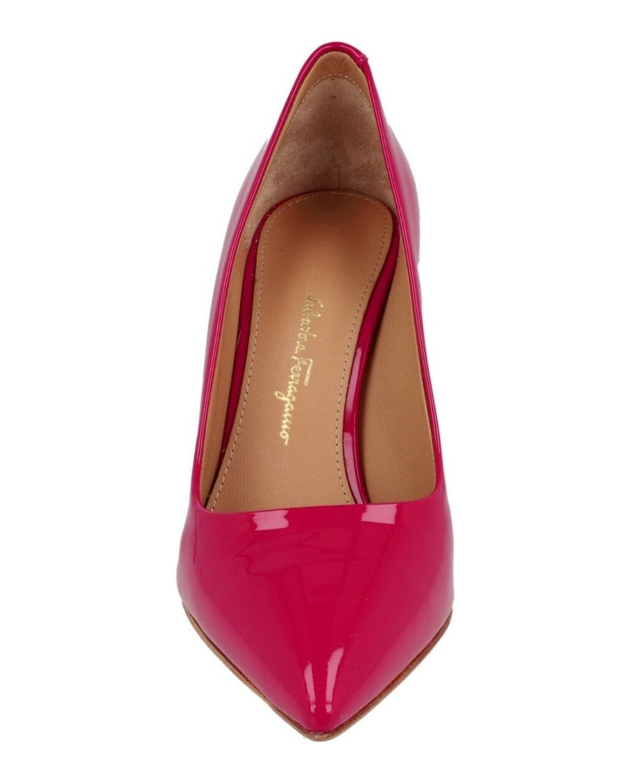 Ferragamo Ilary X5 Patent Leather Pumps - Narrow Width