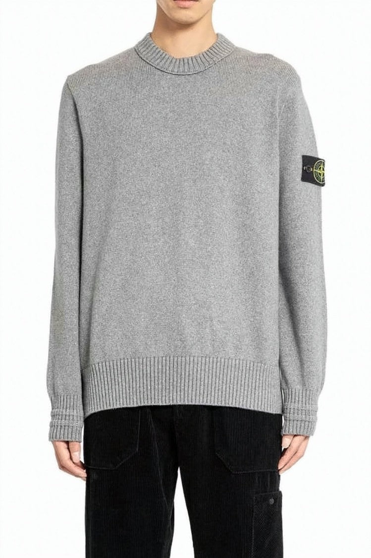 Stone Island Crew Neck Knit Sweater