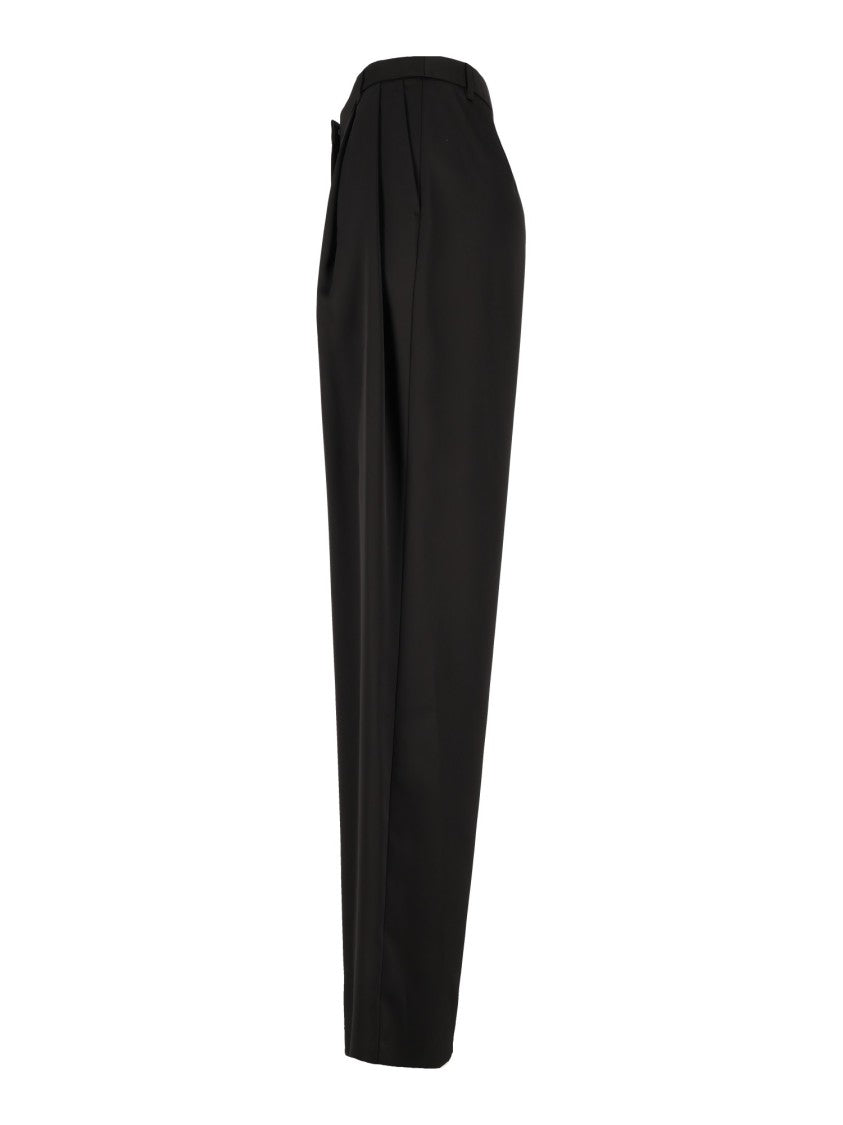 Emporio Armani High-Waisted Tailored Straight-Leg Pants