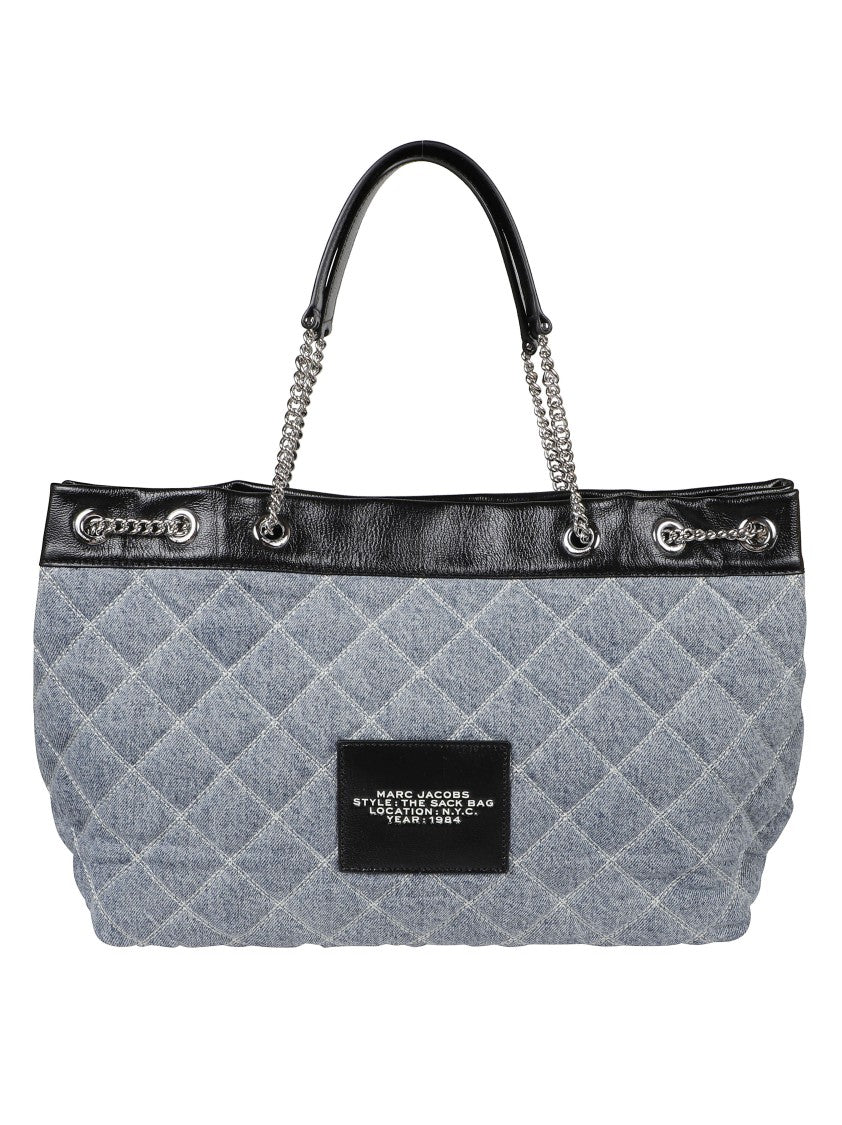 Marc Jacobs Quilted Bag With Black Leather Trim
