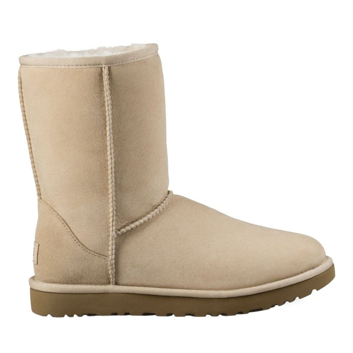 Ugg Beige Classic Short Ii Sheepskin Boots