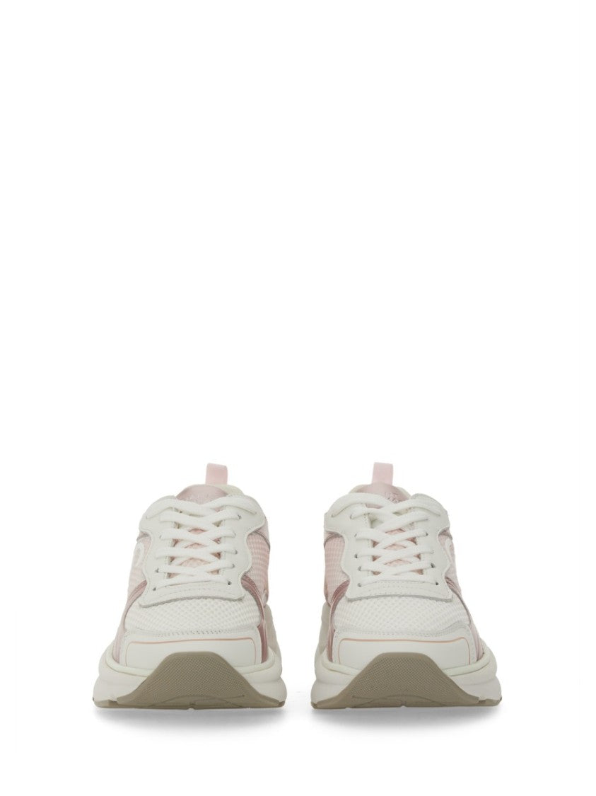 Stuart Weitzman Textured Upper Sneakers