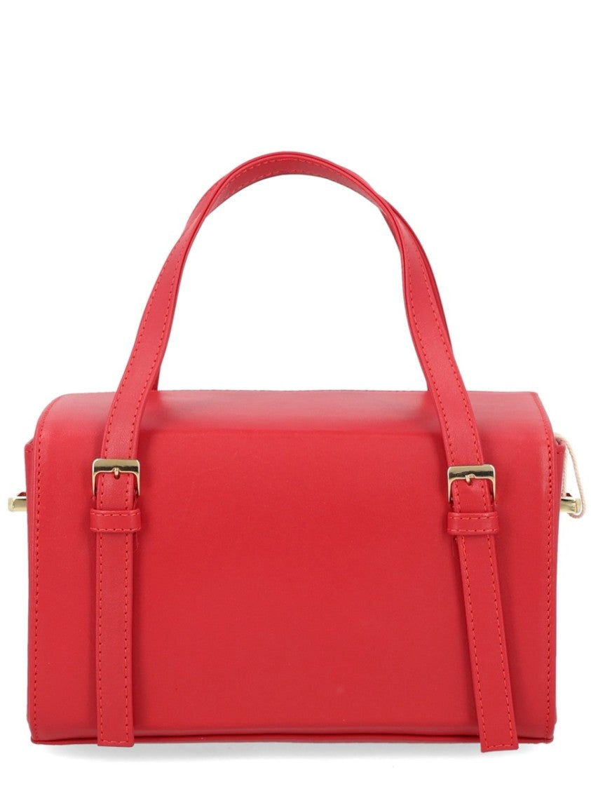 Sofia Black Mini Belmondo Calf Leather Tote Bag