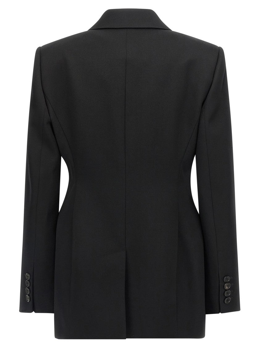 Givenchy Satin Lapel Blazer