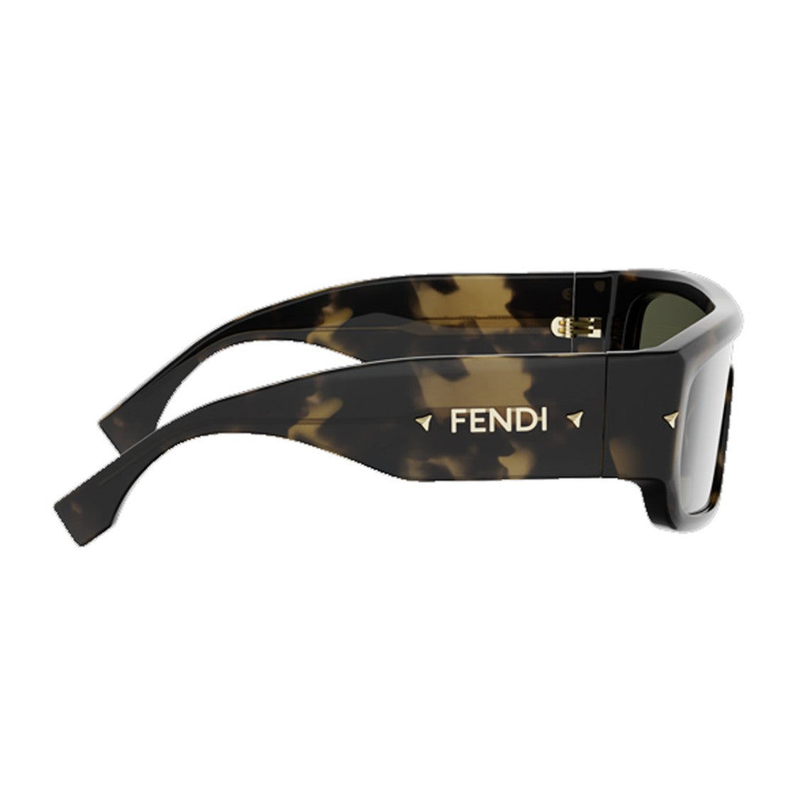 Fendi Havana Screen Bold Acetate Sunglasses