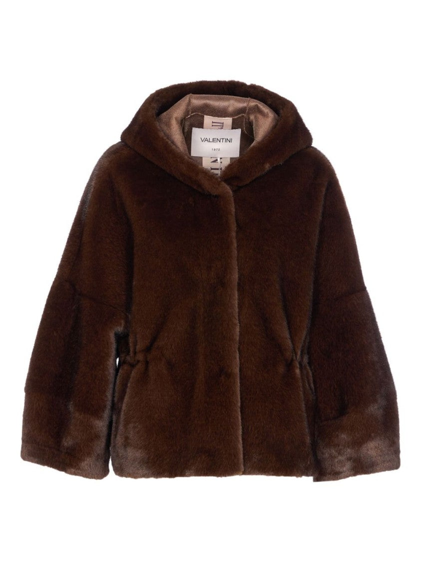 Valentini Classic Tailored Women's Coat With Lapel Collar