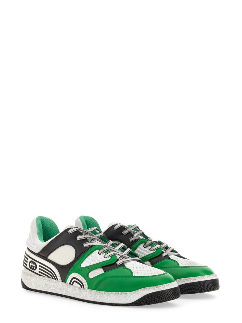 Gucci Sleek Casual White Sneaker With Modern Silhouette