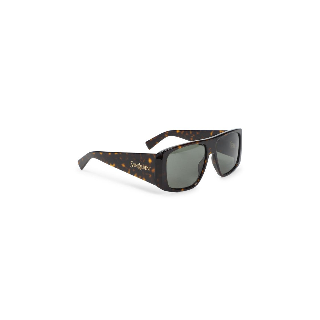 Saint Laurent Havana Brown Acetate Sunglasses