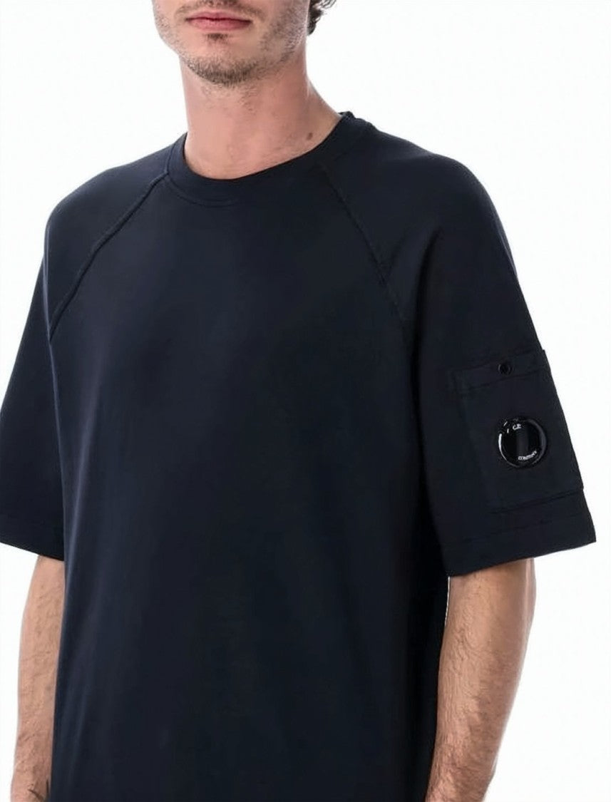 C.P. Company Relaxed-Fit Cotton Short-Sleeve Sweatshirt With Raglan Sleeves