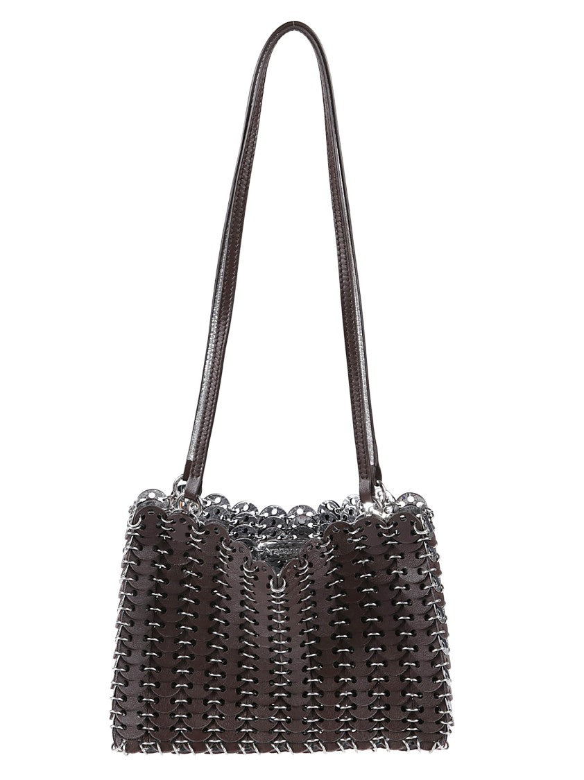 Rabanne 1969 Reversible Woven Leather Bag