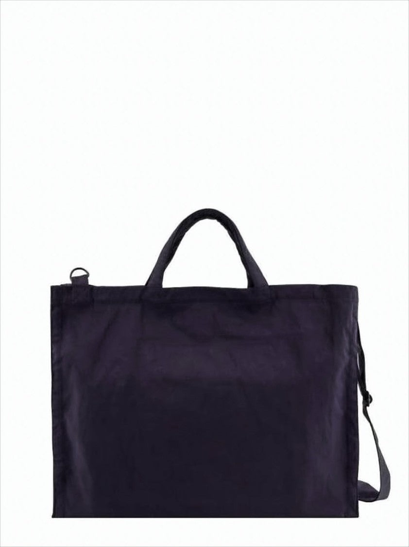 Ten C Rectangular Black Tote Bag