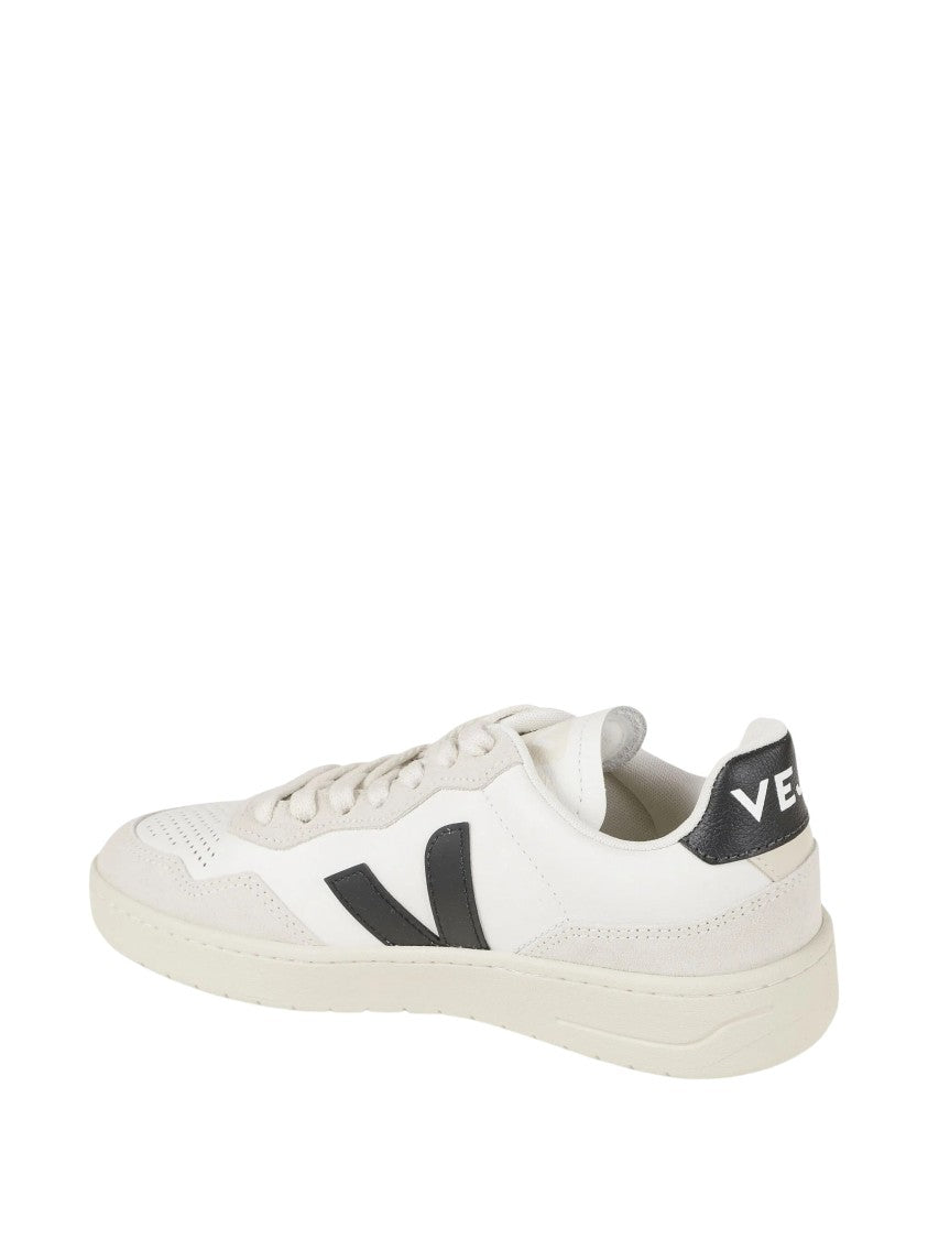 Veja Low-Top Sneaker With Perforated Detailing And Bold Logo