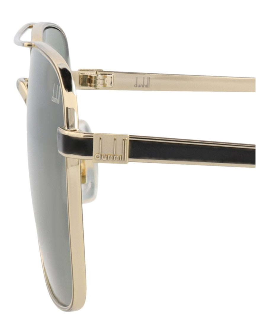 Dunhill Aviator-Frame Metal Sunglasses