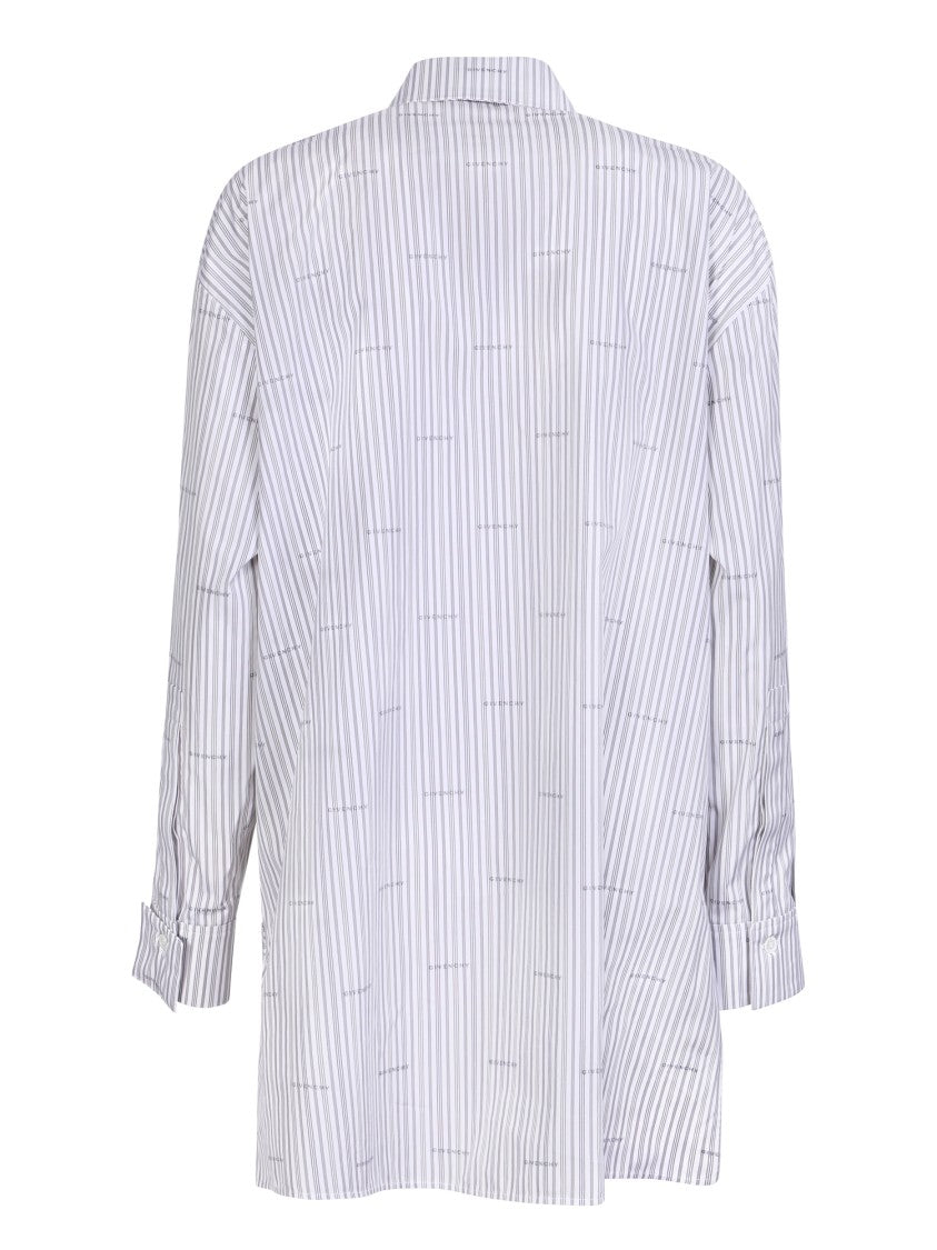 Givenchy Grey Jacquard Shirt
