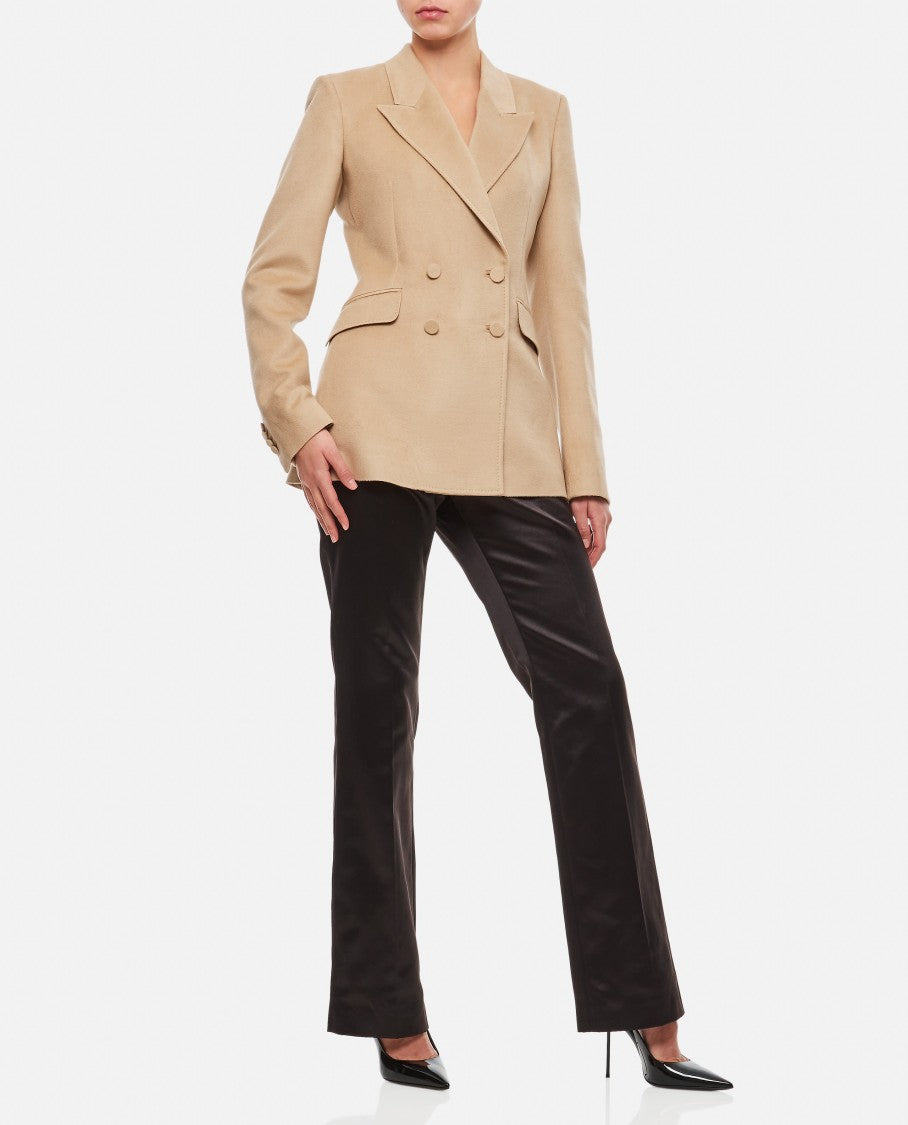 Gabriela Hearst Silk Fitted Blazer