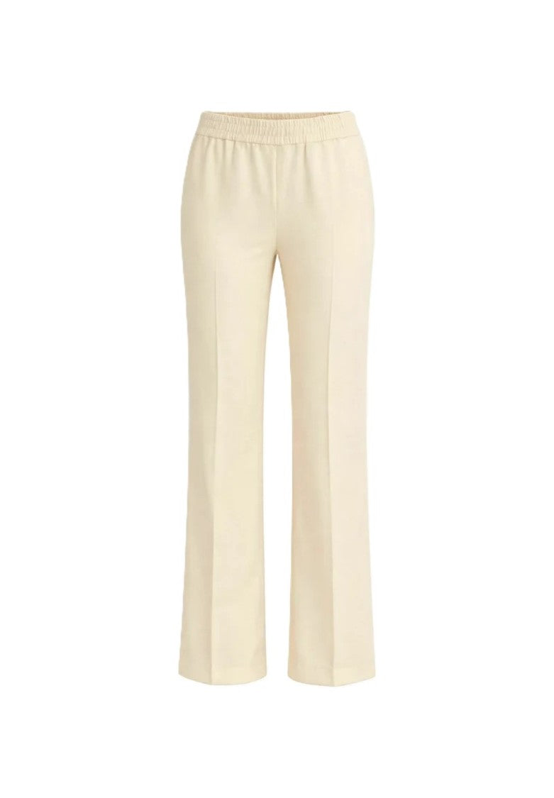 Twin-Set Wide-Leg Pants With Flared Silhouette And Tailored Crease