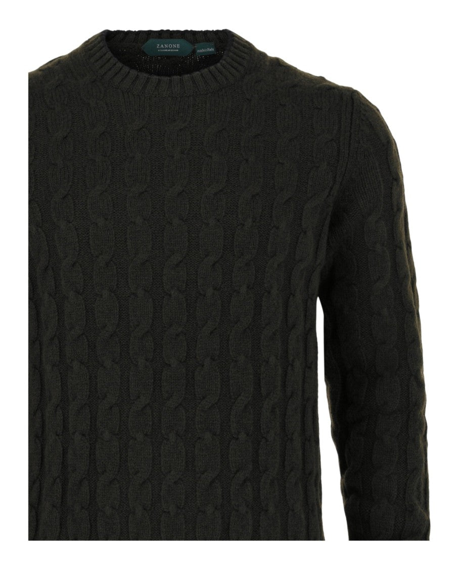 Slowear Zanone Cable Knit Sweater