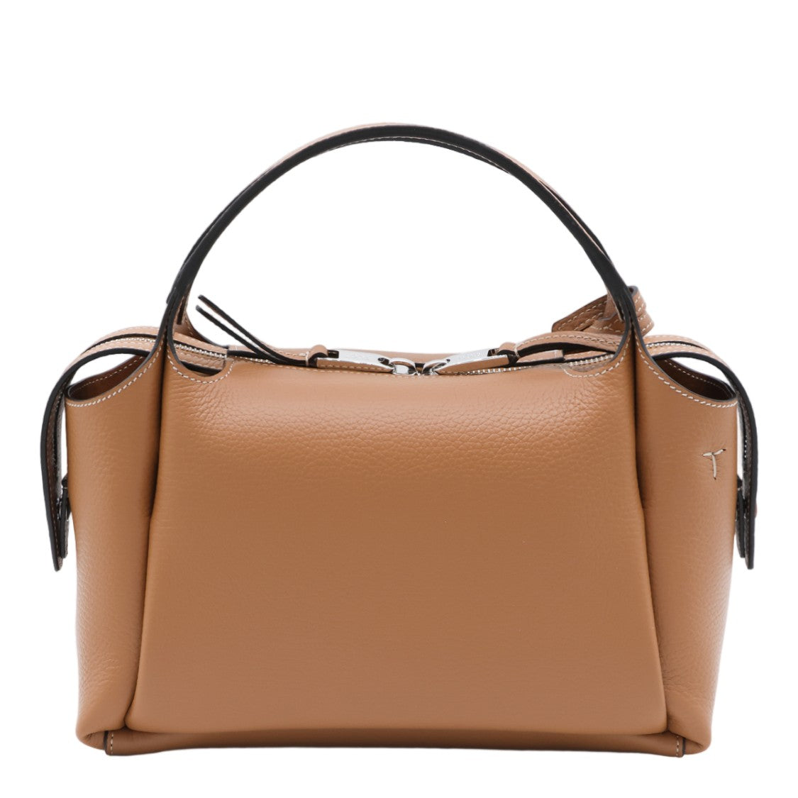 Tod's Structured Handbag With Smooth Pebbled Texture