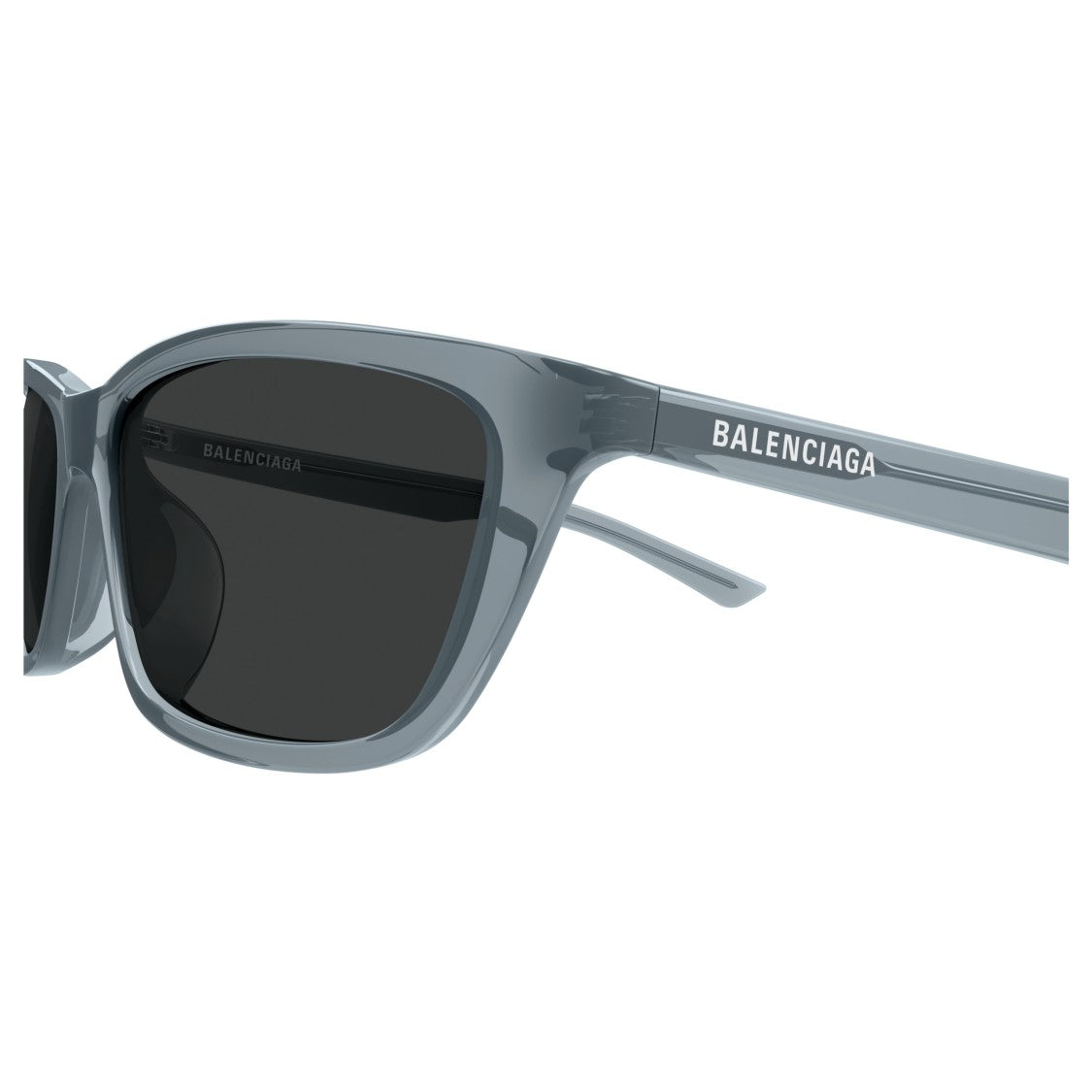 Balenciaga Bb0403sk Rectangular Frame Sunglasses In Recycled Acetate