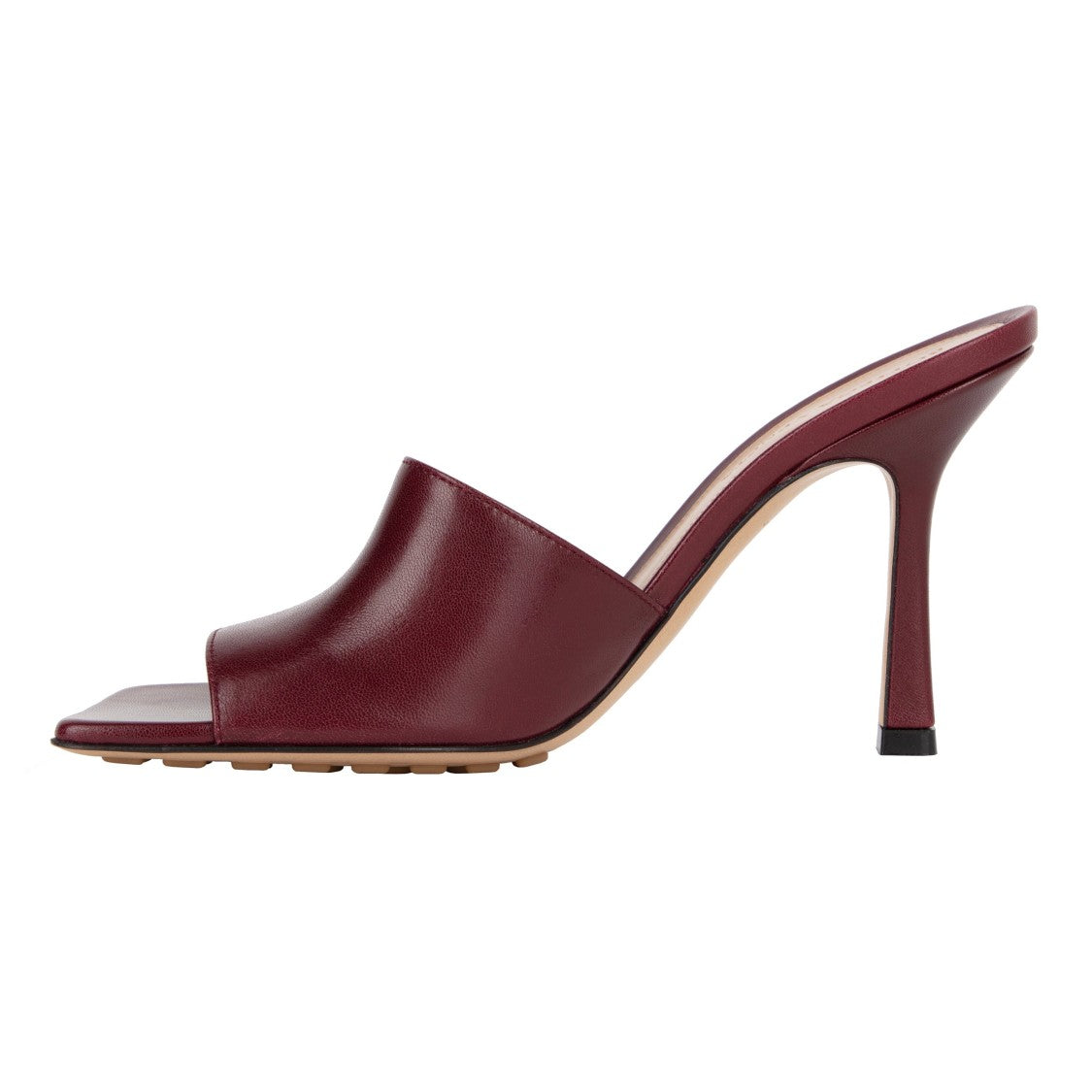 Bottega Veneta Stretch Mule Merlot