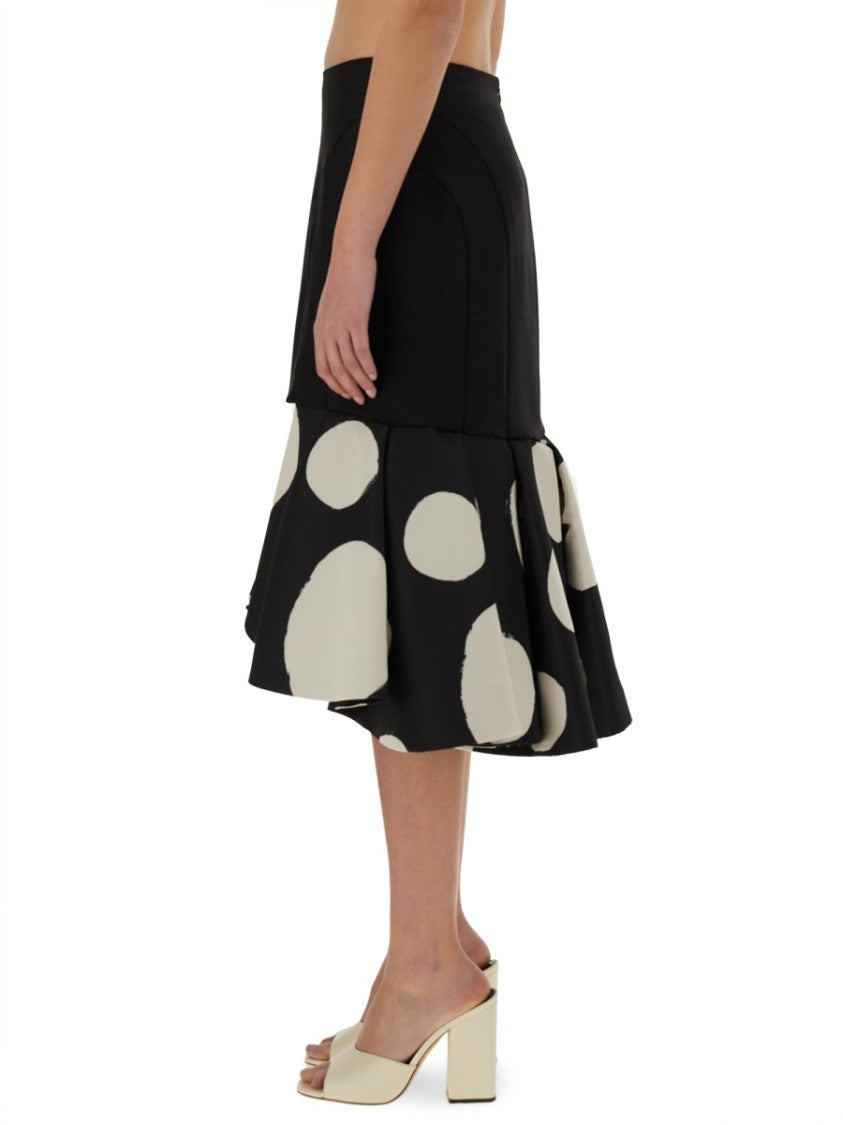 Nina Ricci Midi Skirt With High Waist