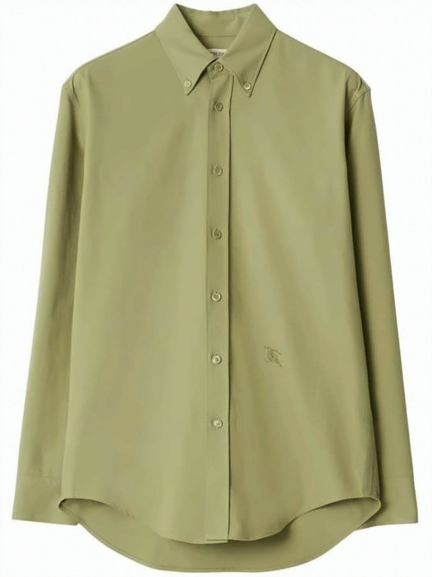 Burberry Relaxed Fit Cotton Oxford Shirt With Button-Down Collar