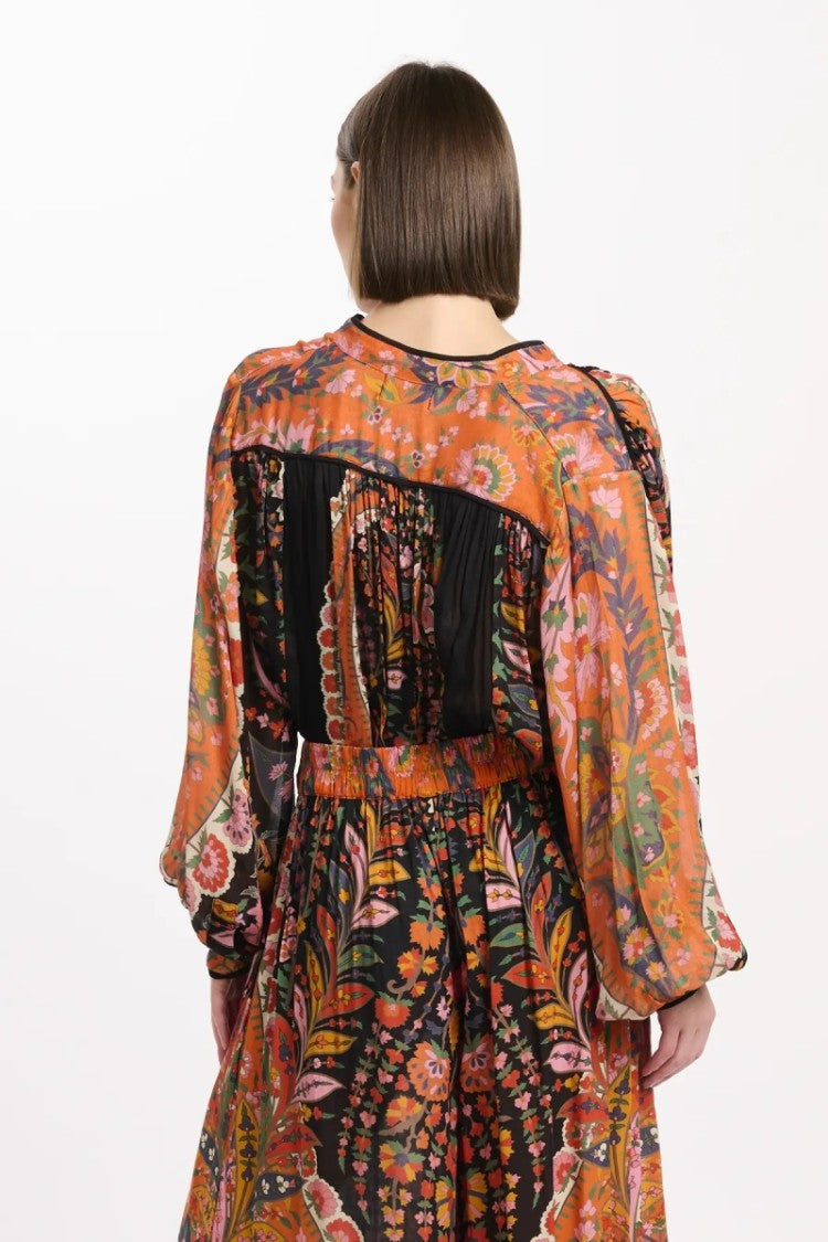 Miss June Brookie Oversized Blouse