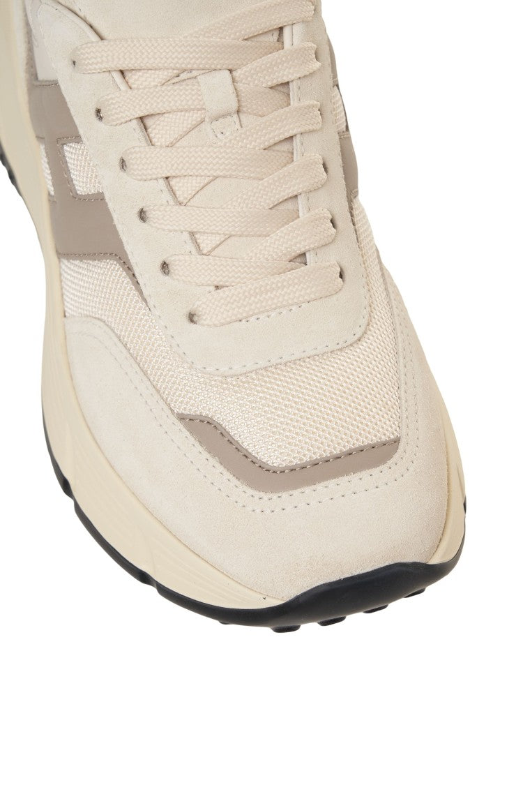 Hogan Suede Detail Hi-Fi Sneakers With Enhanced Comfort